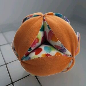 LOVEVERY Rainbow Ball - Senser Play Kit 5-6‎ Months - Organic Cotton Play Toy
